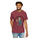 Night Shift Nurse Comfort Colors Shirt, Funny Nurse Frog Tee, Healthcare Worker Gift, RN CNA Nursing School Graduate Shirt