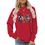 Long sleeved round neck happy Halloween