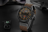CURREN Mens Watches Top Luxury Brand Waterproof Sport Wrist Watch