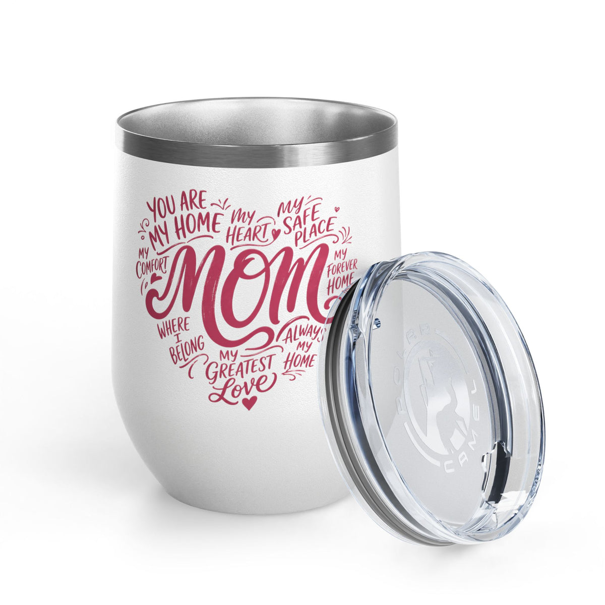 Mom Wine Tumbler Gift, Mothers Day Wine Cup, Heartfelt Gift for Mom, Mom Appreciation Gift, Mother Birthday Present, Wine Lover Gift