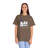 We Boo at Dawn Ghost Shirt, Funny Halloween Witch Broom Graphic Tee, Cute Spooky Season Gift for Friends and Ghost Lovers, October Outfit