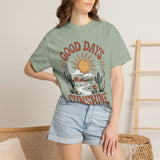 Positive Sunshine Comfort Colors Shirt, Good Days Sunshine Graphic Tee, Retro Desert Nature Shirt, Boho Summer Aesthetic Tee
