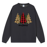 Christmas tree print top