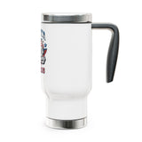 America 250th Anniversary Travel Mug, 1776 to 2026 Stainless Steel Coffee Cup, Patriotic USA Gift, American History Gift, July 4th Drinkware