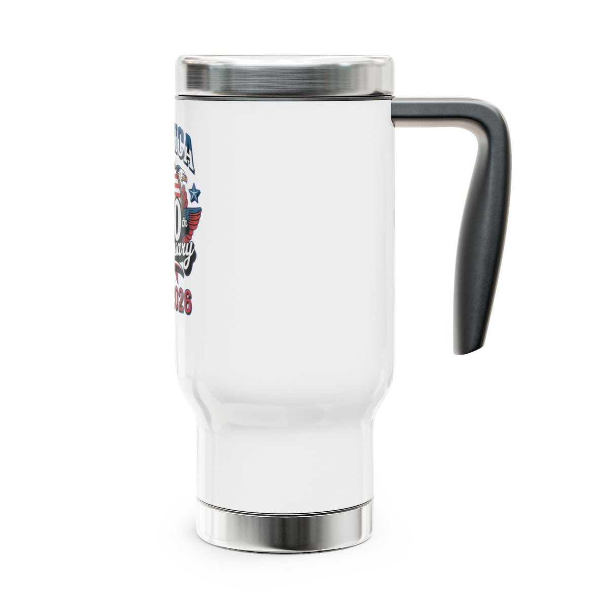 America 250th Anniversary Travel Mug, 1776 to 2026 Stainless Steel Coffee Cup, Patriotic USA Gift, American History Gift, July 4th Drinkware