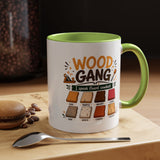 Woodworker Coffee Mug, Wood Gang Carpenter Mug, Funny Woodworking Gift, I Speak Fluent Sawdust Cup for Carpenter and Woodworker