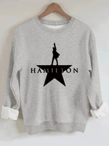 Long sleeved fleece hoodie