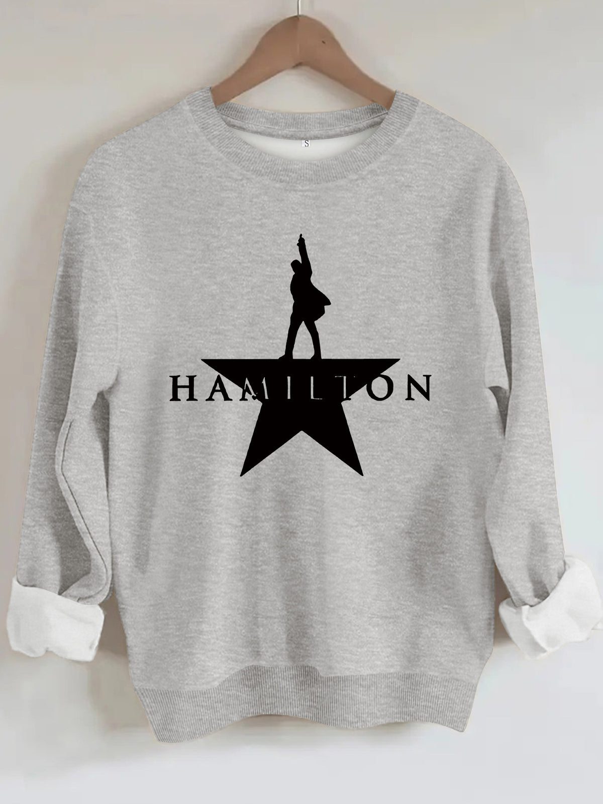 Long sleeved fleece hoodie