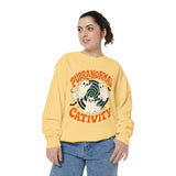 Purranormal Cativity Sweatshirt, Funny Halloween Cat Crewneck, Ghost Kitty Shirt for Cat Lover, Spooky Season Gift, Cute Fall Outfit