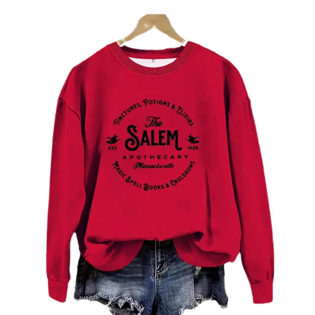 SALEM printed pullover sweatshirt sweatshirt