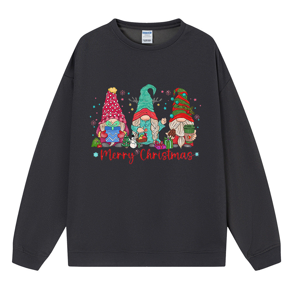 Christmas hoodie and Merry Christmas printed top