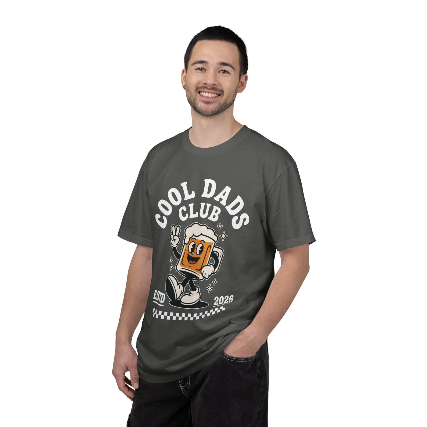 Funny New Dad Comfort Colors Shirt, Cool Dads Club Est 2026 Tee, First Time Dad Gift, Pregnancy Announcement Shirt for Fathers