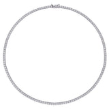 12.5 ct. DEW Created Moissanite Tennis Necklace - Available in 6 Sizes