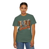 Pumpkin Season Shirt, Retro Leopard Checker Fall Graphic Tee, Cute Autumn Gift for Women, Cozy Thanksgiving October Outfit for Her