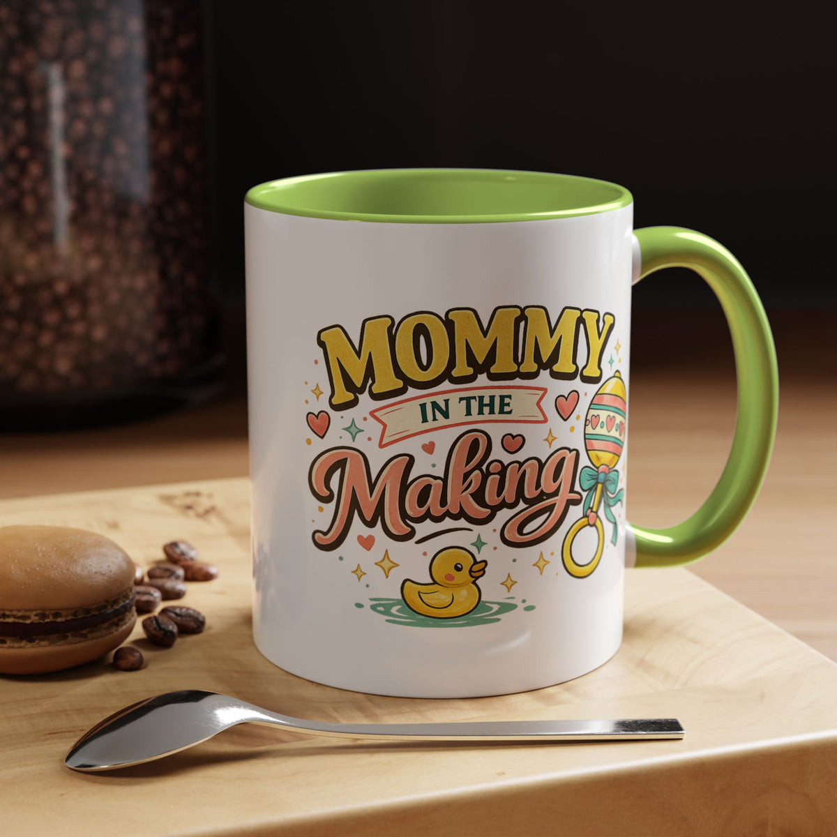 Mommy In The Making Mug, Pregnancy Announcement Coffee Mug, Expecting Mom Gift, First Time Mom Cup, Baby Shower Gift for Mom