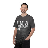 I'm a Veteran Not a Sucker or Loser Shirt, Bold Military T-Shirt, Patriotic Gift for Veteran, Veterans Day Tee, Retired Soldier Apparel