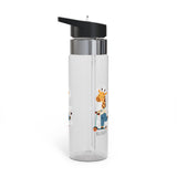 Personalized Giraffe Kids Water Bottle, Cute Safari Animal Gift, Toddler Birthday Bottle, Baby Shower Gift, Preschool School Bottle