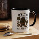 Personalized Army Soldier Mug, Built with Courage Coffee Cup, Custom Name Military Gift for Him, Veteran, Recruit or Service Member