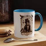Black Cat Magician Tarot Coffee Mug, Mystic Cat Tarot Card Mug, The Magician Cat Cup, Witchy Gothic Gift for Cat Lovers