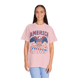 American Eagle Shirt, Patriotic USA Graphic Tee, Vintage Americana T Shirt, Fourth of July Outfit, American Pride Gift for Men and Women