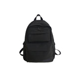 HOCODO Solid Color Backpack For Women 2019 Waterproof Nylon Multi Pocket Travel Backpacks Large Capacity School Bag For Teenage