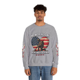 Memorial Day Sweatshirt, Patriotic Military Pullover, Remember and Honor American Flag Crewneck, Veteran Gift, Memorial Day Shirt