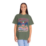 American Eagle Shirt, Patriotic USA Graphic Tee, Vintage Americana T Shirt, Fourth of July Outfit, American Pride Gift for Men and Women