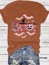 Printed short sleeved Halloween