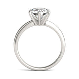 AGI Certified 3 CTW Lab Grown Diamond Solitaire Engagement Ring – G-VS Clarity, 14K White Gold