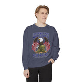 Honoring Those Who Served Sweatshirt, Military Memorial Crewneck, Fallen Soldier Tribute, Veteran Remembrance Gift, Patriotic Eagle Top