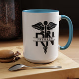 Personalized RN Mug, Custom Registered Nurse Coffee Mug, RN Name Gift, Nursing Graduation Gift, Nurse Appreciation Cup