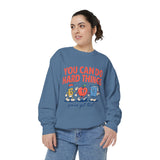 You Can Do Hard Things Teacher Sweatshirt, Motivational School Graphic Crewneck, Positive Classroom Gift for Educators