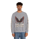 Veterans Day Sweatshirt, Freedom Isn't Free Eagle Pullover, Patriotic Military Top, Veteran Gift, American Pride, USA Clothing