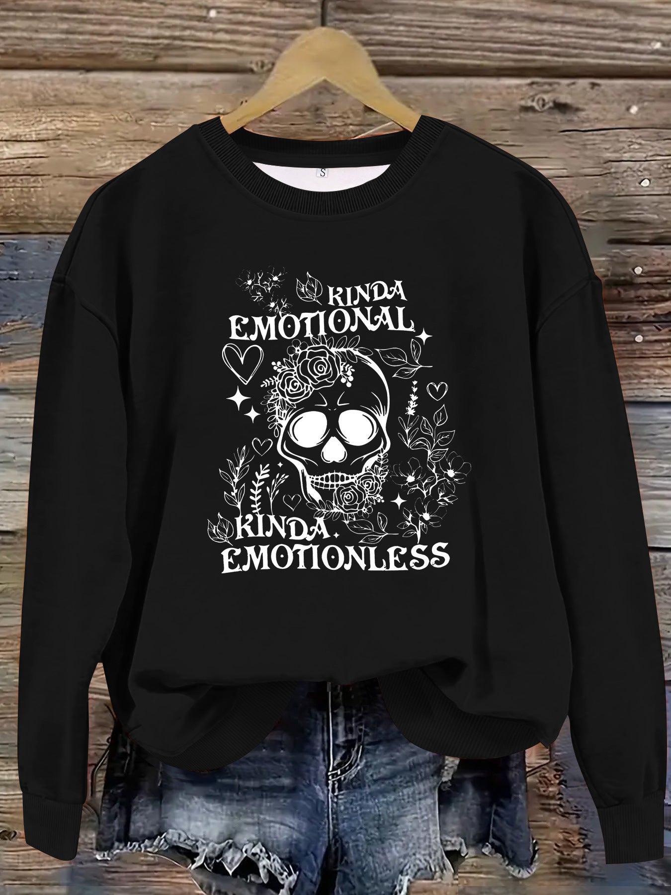 Printed pullover sweatshirt sweatshirt