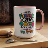 Funny Pickleball Team Mug, Our Pickleball Crew Coffee Mug, Pickleball Player Gift, Cute Sports Mug for Teammates and Friends