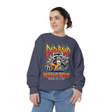 Funny Dad Band Comfort Colors Sweatshirt, Raccoon Rock Band Crewneck, World Tour Ends at 9 PM Sweatshirt, Father's Day Gift