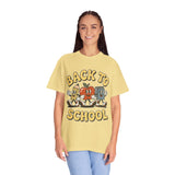 Back to School T-Shirt, Retro Apple Pencil and Book Graphic Tee, Teacher Shirt, First Day Classroom Outfit, Educator Gift, School Staff Top