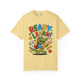 Ready to Learn Alligator T-Shirt, Colorful Back to School Tee, Cute Student Gift, Preschool Teacher Outfit, Classroom Graphic Shirt