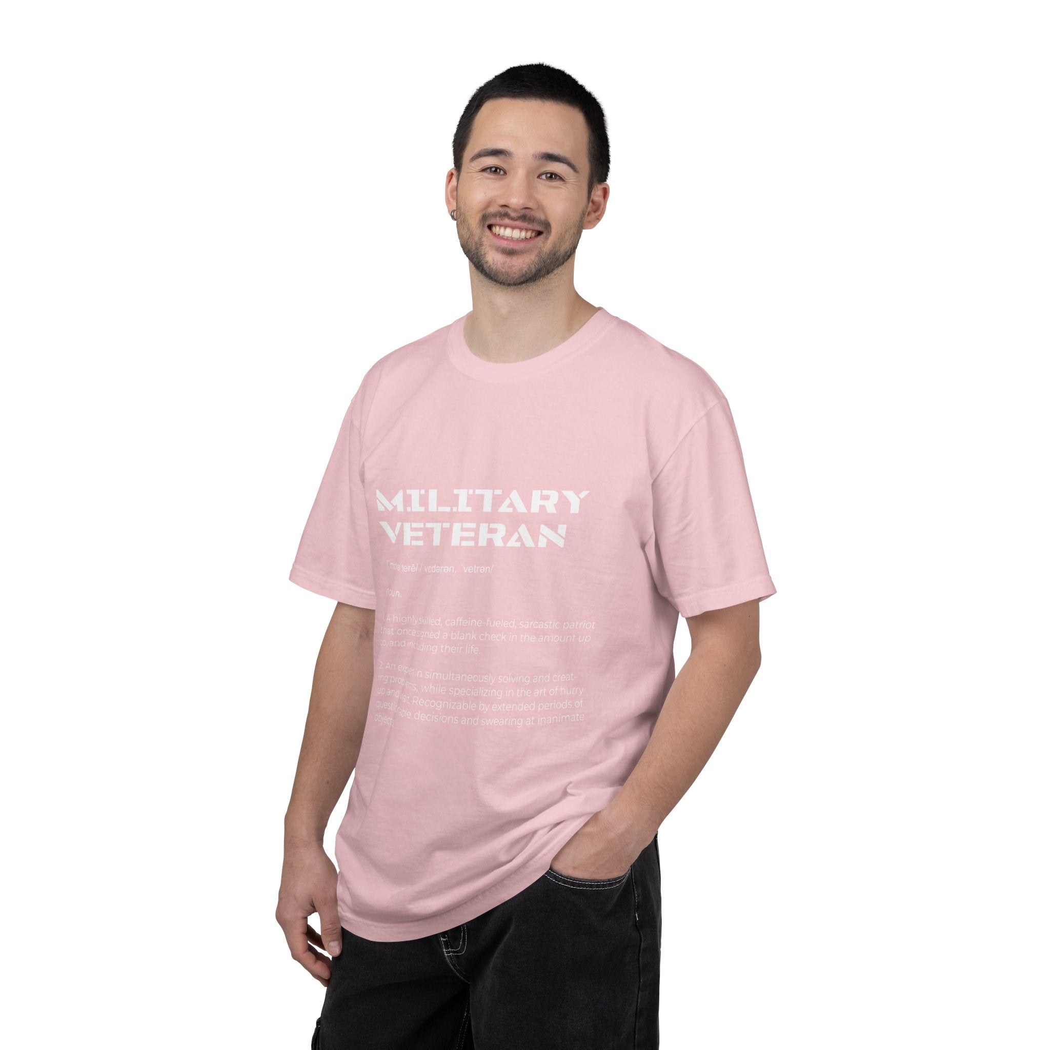 Military Veteran Definition Shirt, Funny Veteran T-Shirt, Sarcastic Armed Forces Gift, Retirement Tee for Soldier, Proud Service Member Top