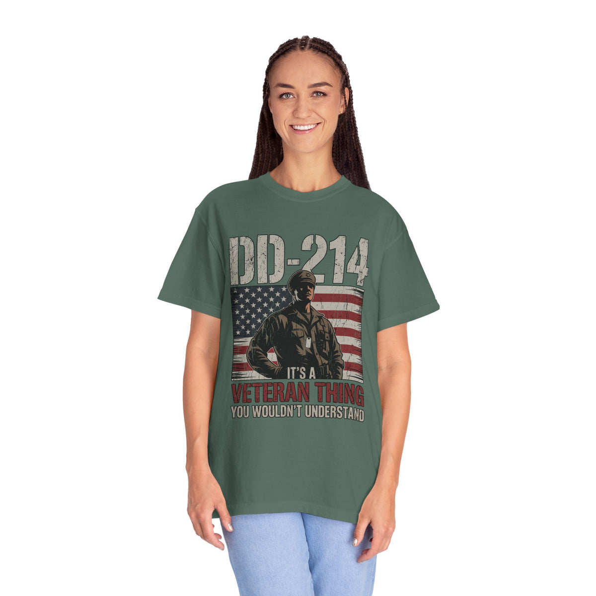 DD-214 Veteran Shirt, It's a Veteran Thing T Shirt, Military Veteran Gift, US Army Shirt, Patriotic American Flag Tee, Veteran Pride Top
