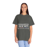 Disgruntled Old Vet Shirt, Leave Me Alone Veteran T-Shirt, Funny Military Gift for Retired Soldier, Sarcastic Veterans Day Tee for Grandpa