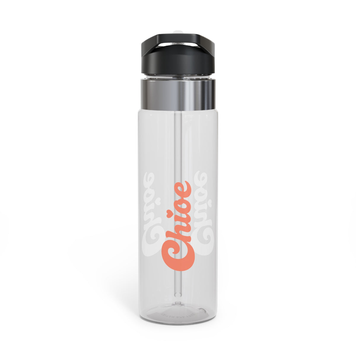 Personalized Name Transparent Water Bottle, Cute Name Drink Bottle for Girls, Everyday Hydration Gift, School and Work Water Bottle
