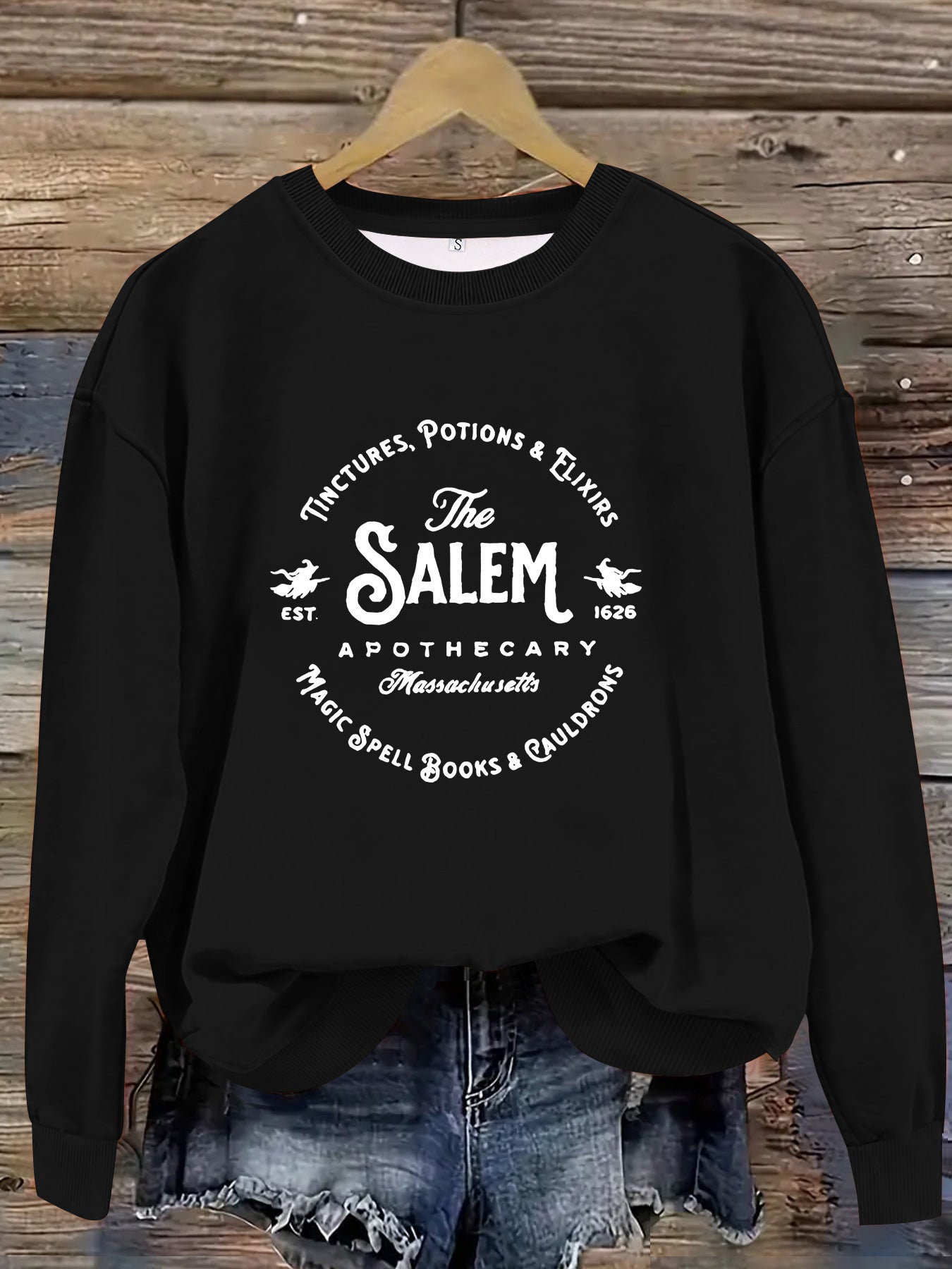 SALEM printed pullover sweatshirt sweatshirt