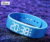 Student Smart Watch with Step Counter, Vibration Alarm, Multi-Function Digital Watch, Sports Bracelet, Life Waterproof, for Women