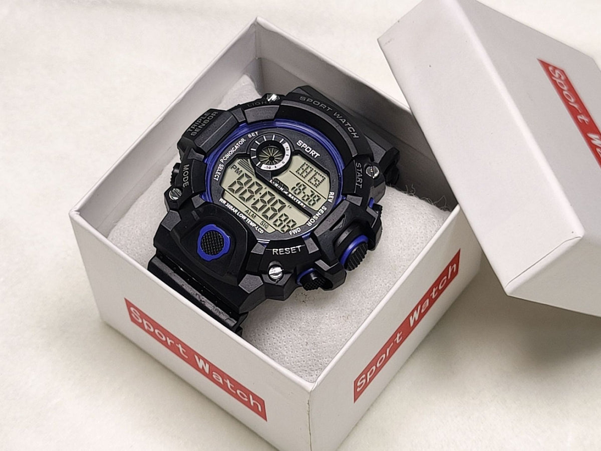 Student Children's Watch, Kids Digital Watch with Night Light and Alarm for Boys and Girls, Youth Sports Electronic Watch
