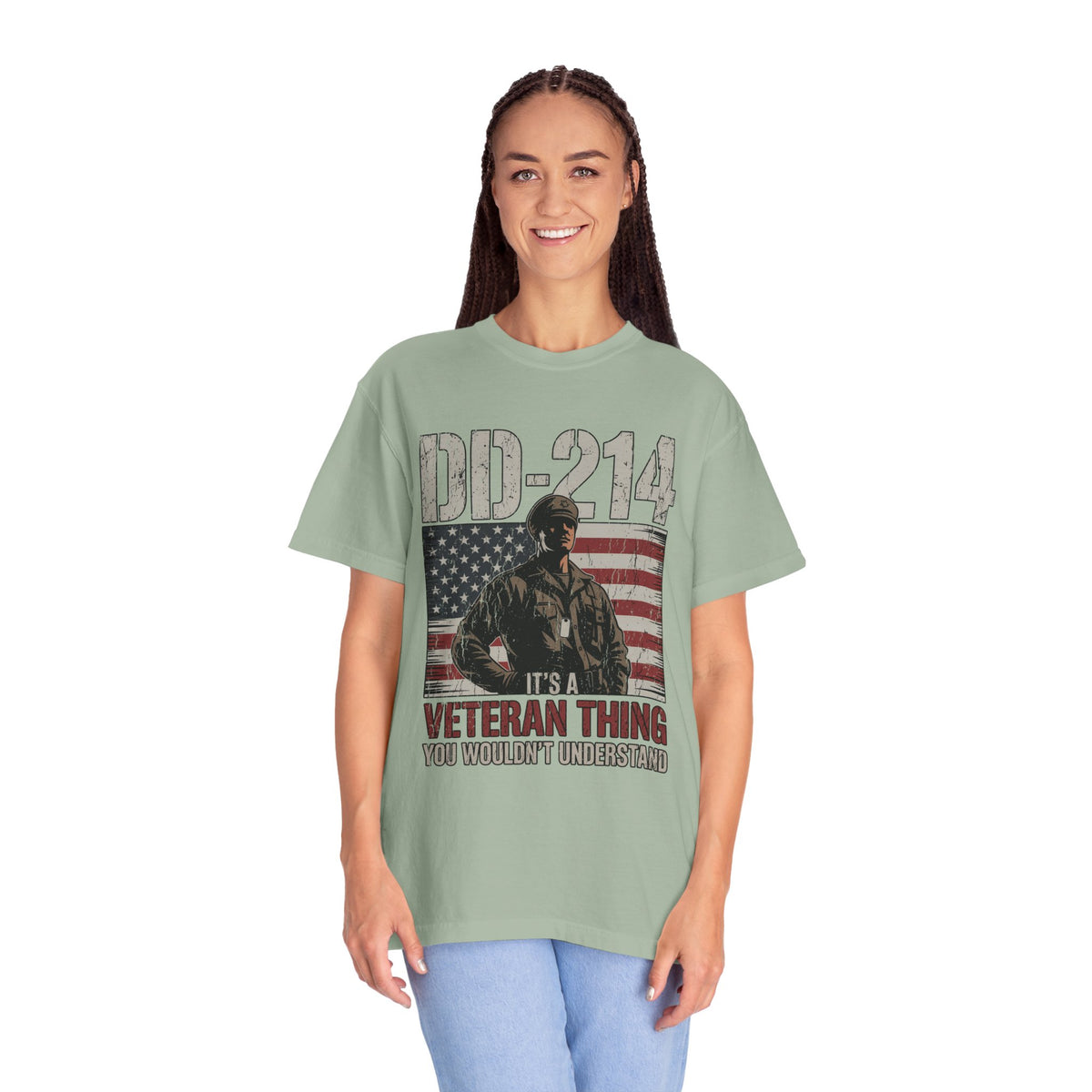 DD-214 Veteran Shirt, It's a Veteran Thing T Shirt, Military Veteran Gift, US Army Shirt, Patriotic American Flag Tee, Veteran Pride Top