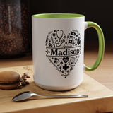 Personalized Nurse Coffee Mug, Custom Nurse Name Gift, RN Appreciation Mug, Nursing Graduation Gift, Healthcare Worker Coffee Cup