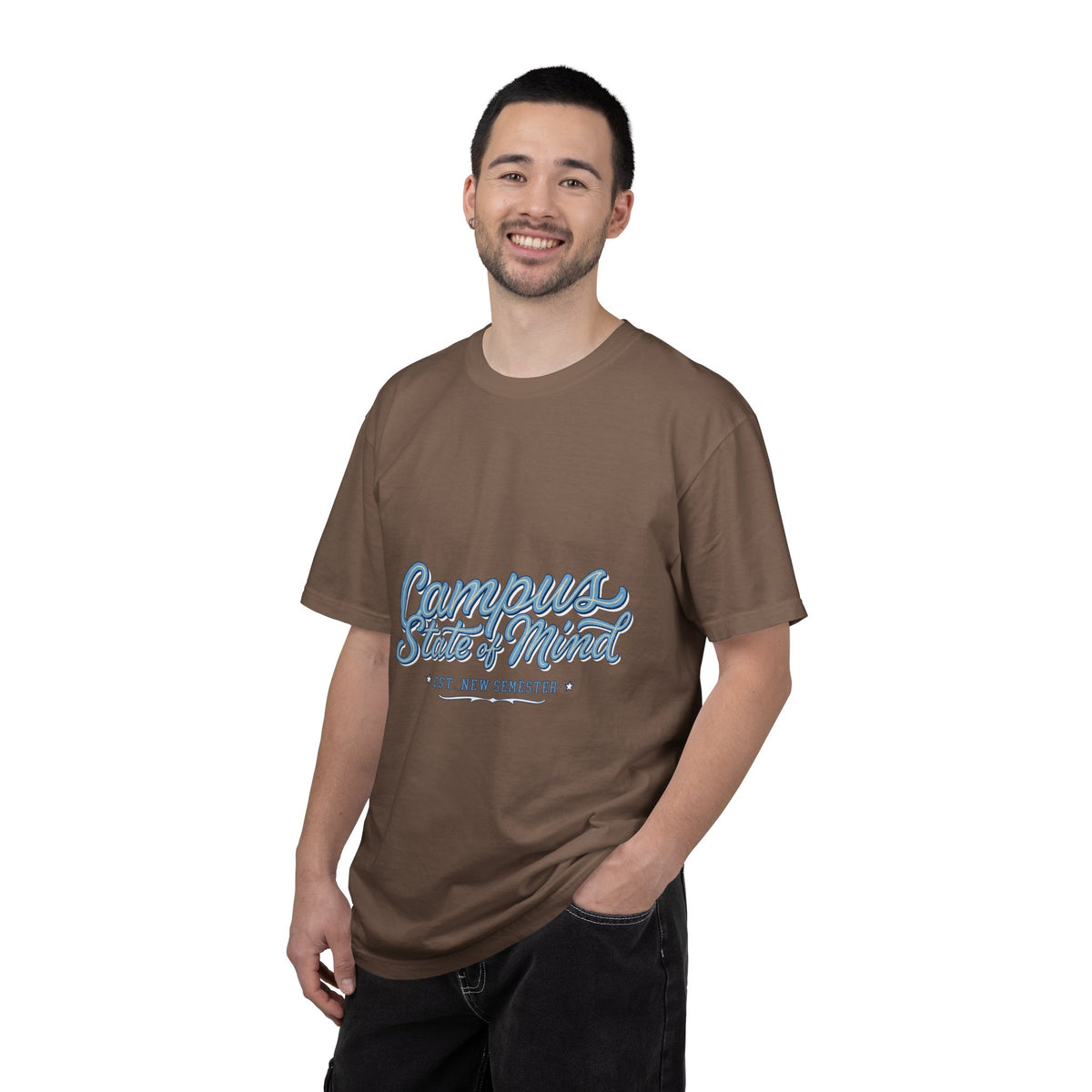 Campus State of Mind T-Shirt, New Semester College Graphic Tee, University Student Gift, Back to School Shirt, Campus Outfit, Dorm Life