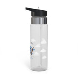 Personalized Airplane Kids Water Bottle, Pilot Birthday Gift for Boys, Aviation Theme Bottle, Travel Party Favor, School Hydration Gift