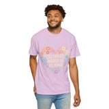 Comfort Colors Celebrate Minds of All Kinds Shirt, Autism Acceptance Flower Heart Tee, Neurodiversity Awareness Shirt, Teacher Gift